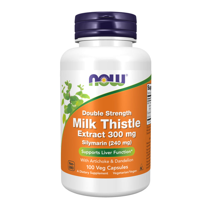 Milk Thistle Extract, Double Strength 300 mg Veg Capsules
