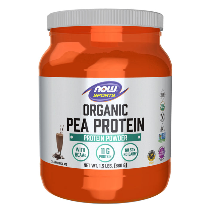 Organic Pea Protein, Creamy Chocolate Powder - Informed Choice Certified