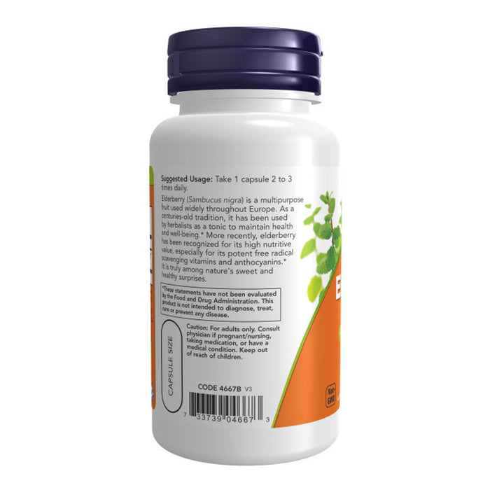 Elderberry 500 mg Veg Capsules