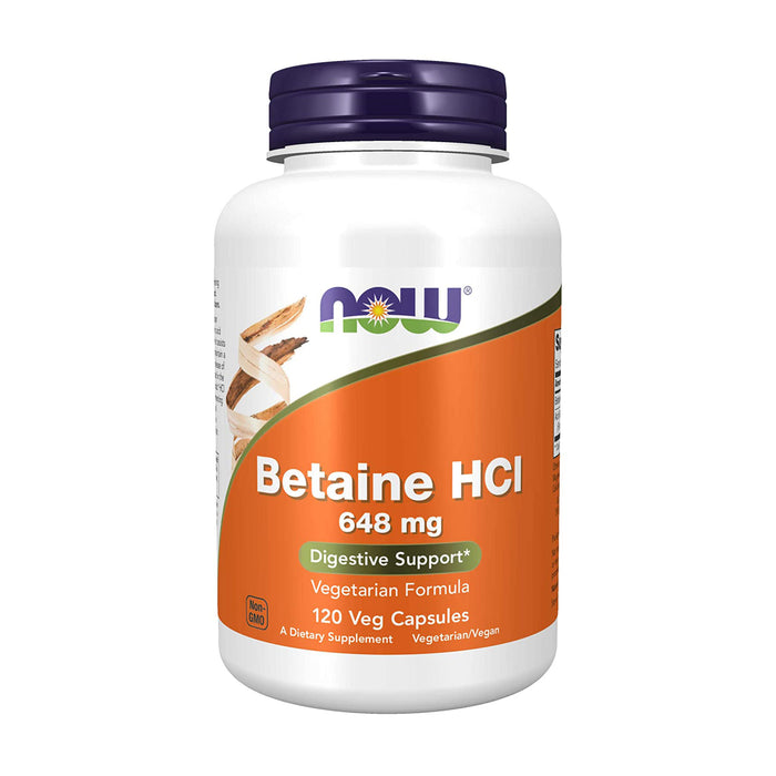 Betaine HCl 648 mg Veg Capsules